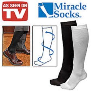 3 pair Miracle socks compression sock